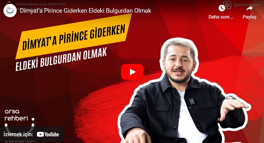 Dimyat'a Pirince Giderken Eldeki Bulgurdan Olmak